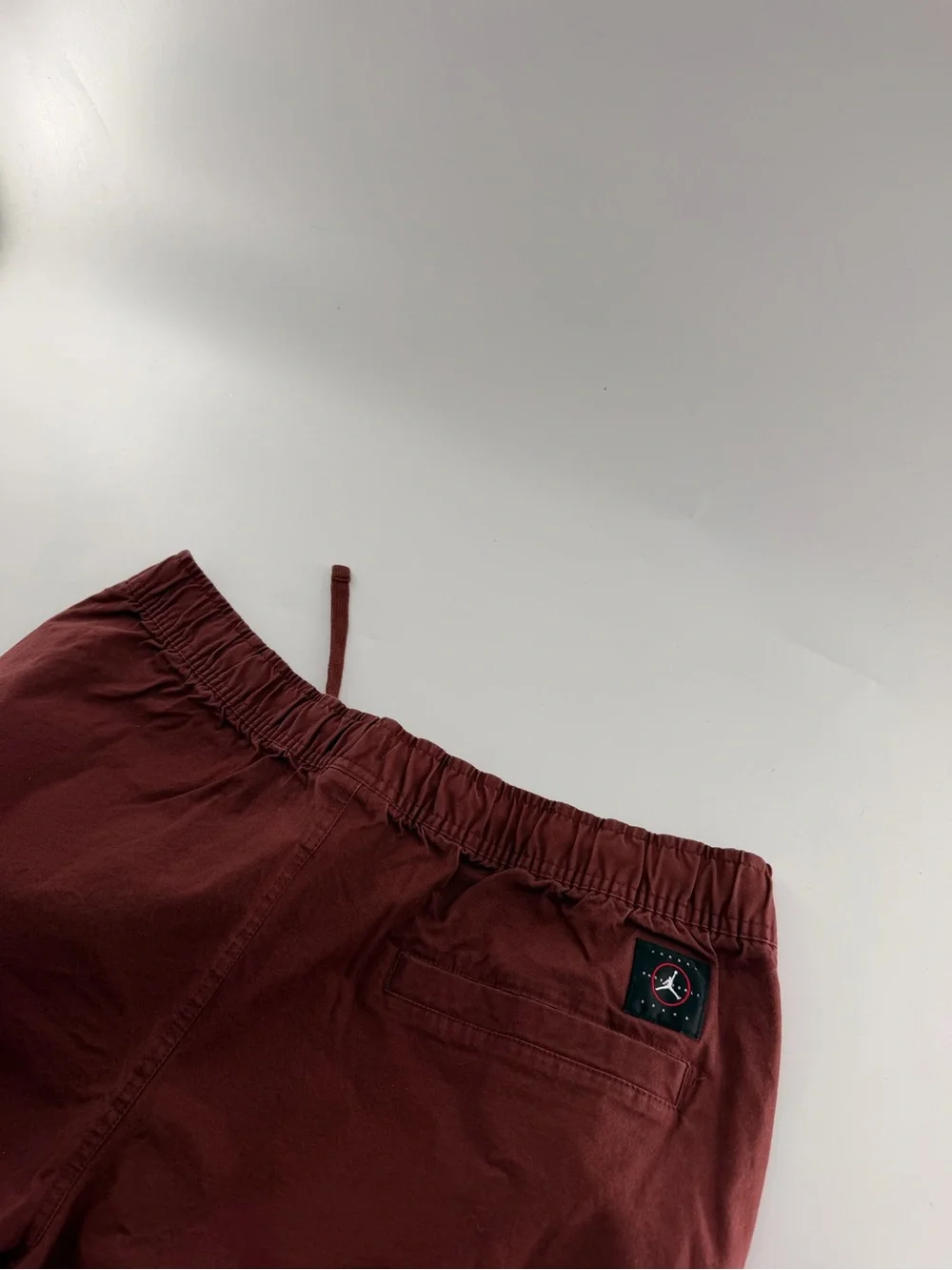 Jordan Essentials Mens Woven Shorts Brown Dark Pony Casual Pocket XL Extra Large